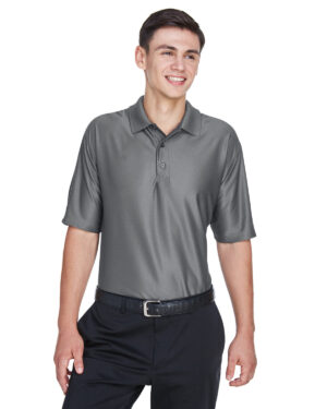 Elevate Your Presence: UltraClub Men's Cool & Dry Elite Performance Polo