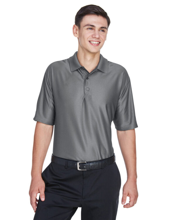 Elevate Your Presence: UltraClub Men's Cool & Dry Elite Performance Polo - Image 2