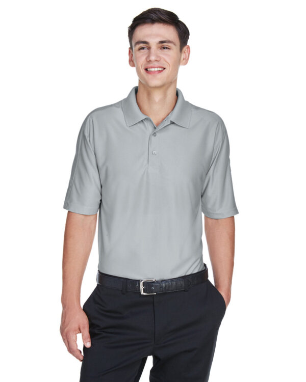 Elevate Your Presence: UltraClub Men's Cool & Dry Elite Performance Polo - Image 3