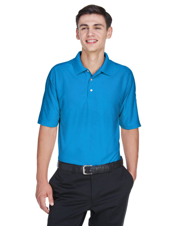 Elevate Your Presence: UltraClub Men's Cool & Dry Elite Performance Polo - Image 5