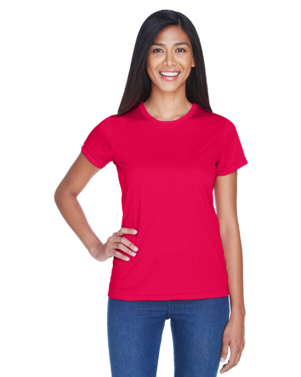 Effortless Performance: UltraClub Ladies' Cool & Dry Sport Performance Interlock T-Shirt - Image 11