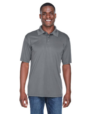 Elevate Performance: UltraClub Men's Cool & Dry Sport Performance Interlock Polo