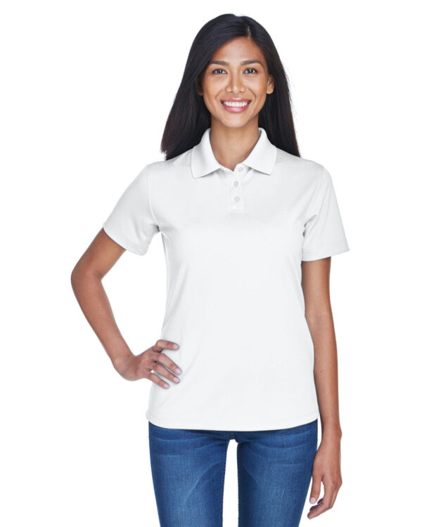 Effortless Confidence: UltraClub Ladies' Cool & Dry Stain-Release Performance Polo - Image 14