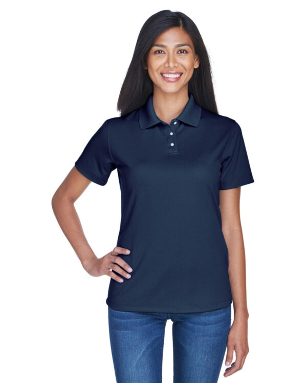 Effortless Confidence: UltraClub Ladies' Cool & Dry Stain-Release Performance Polo - Image 8