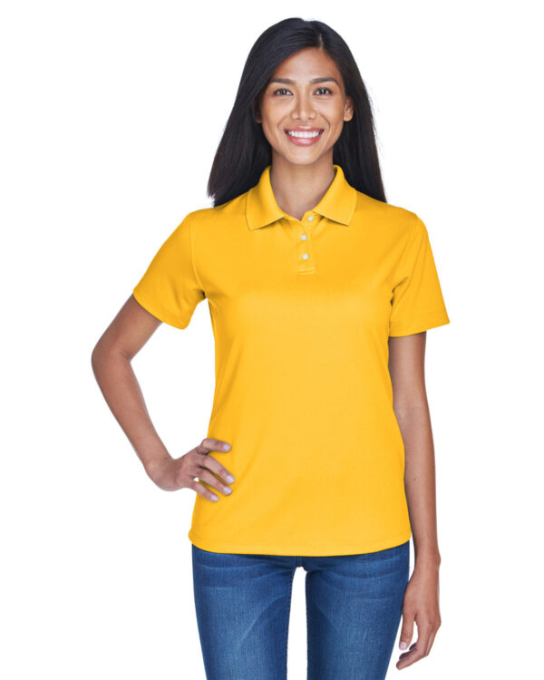 Effortless Confidence: UltraClub Ladies' Cool & Dry Stain-Release Performance Polo - Image 5