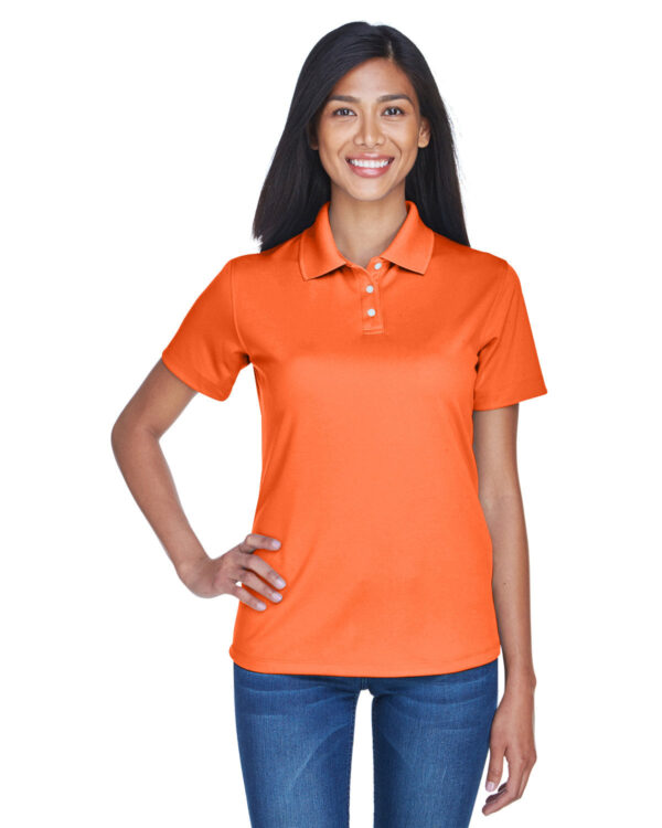 Effortless Confidence: UltraClub Ladies' Cool & Dry Stain-Release Performance Polo - Image 9