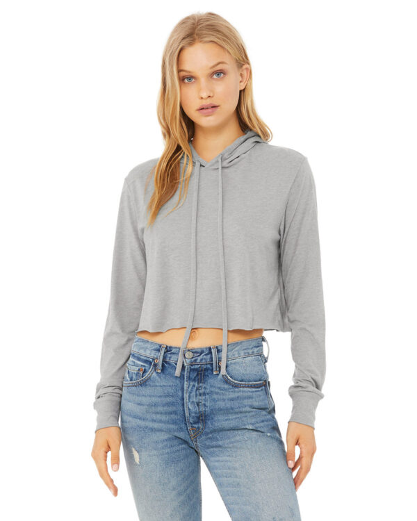 chic-comfort-bella-canvas-ladies-cropped-long-sleeve-hoodie-t-shirt - Image 5