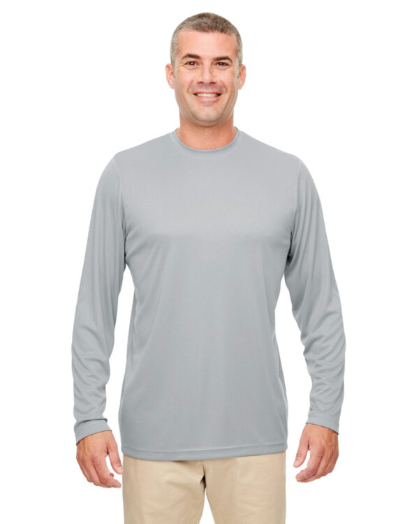 Elevate Your Performance: UltraClub Men's Cool & Dry Long-Sleeve Performance Top - Image 8