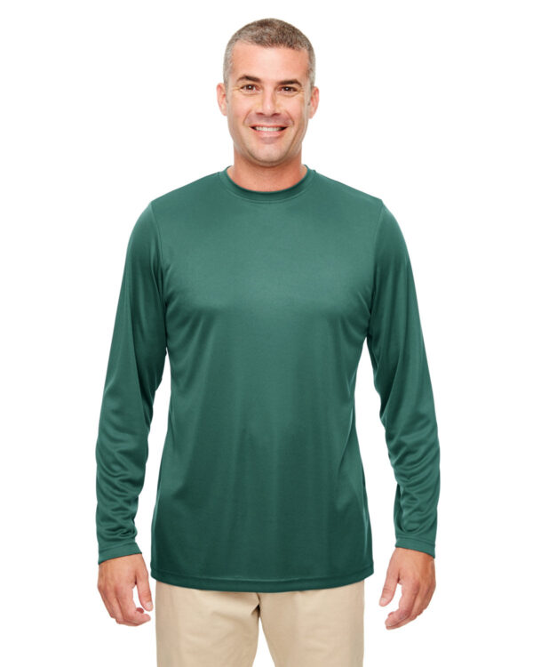 Elevate Your Performance: UltraClub Men's Cool & Dry Long-Sleeve Performance Top - Image 6