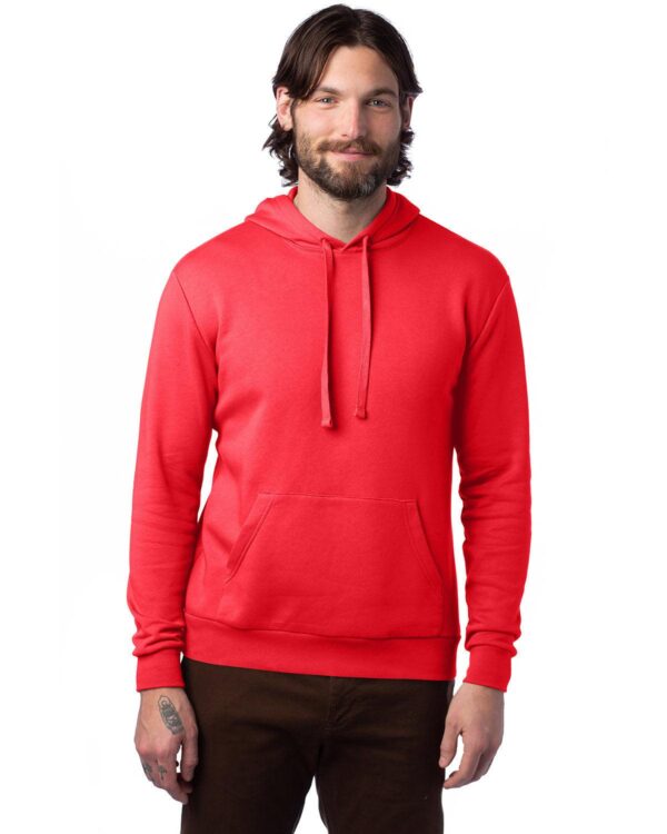 Adult Eco Cozy Fleece Pullover Hooded Sweatshirt - Apparel Globe