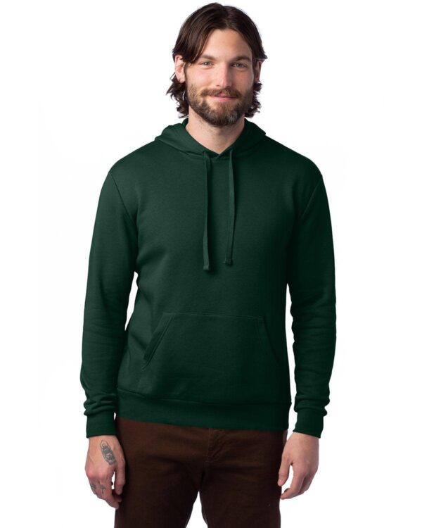 Adult Eco Cozy Fleece Pullover Hooded Sweatshirt - Apparel Globe