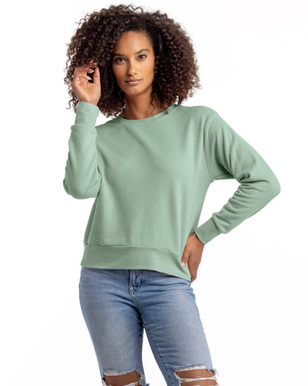 Ladies' Laguna Sueded Sweatshirt - Image 5