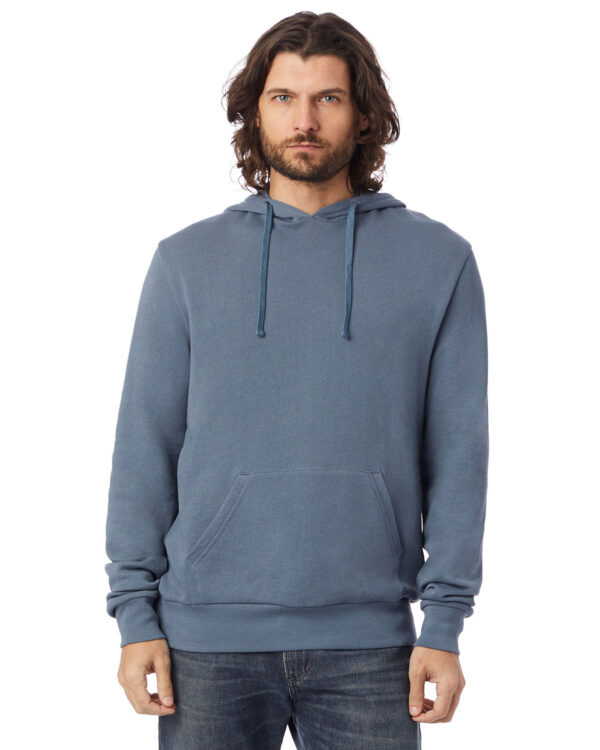 Alternative Unisex Washed Terry Challenger Sweatshirt: Vintage Comfort with a Modern Twist - Image 4