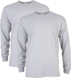 ADULT ULTRA COTTON LONG-SLEEVE T-SHIRT - APPAREL GLOBE