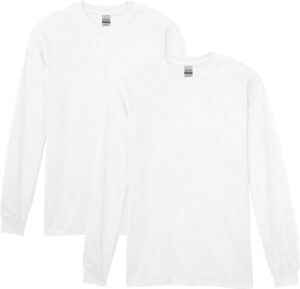 GILDAN ADULT HEAVY COTTON LONG-SLEEVE T-SHIRT - APPAREL GLOBE