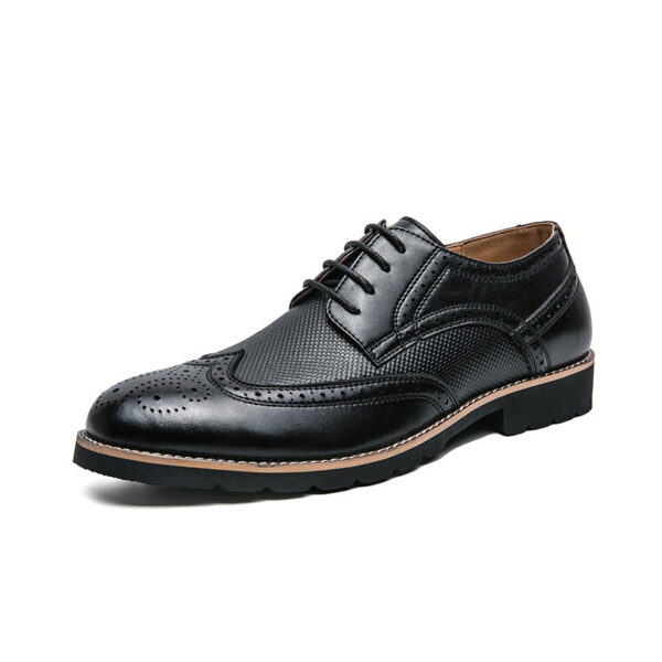 Business Formal Wear Pumps Men's Leather Shoes - Image 3