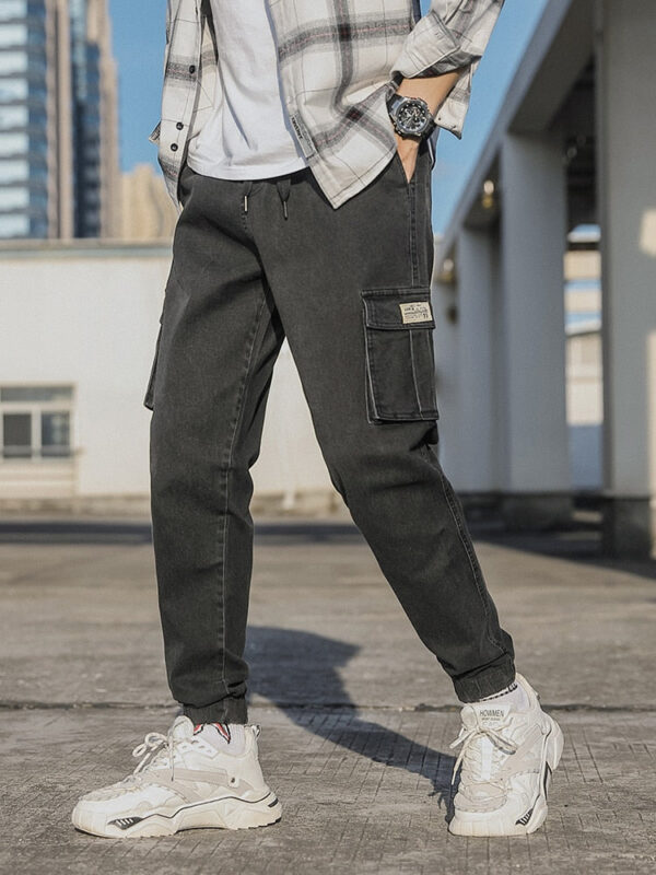 Multi-Pockets Cargo Jeans - Image 2