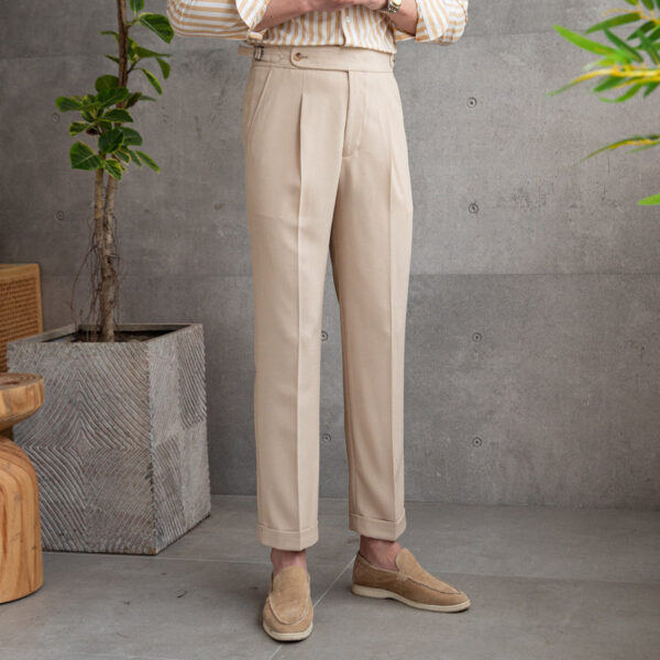 Men's Drape Anti-wrinkle Casual High-waisted Pants - Image 4