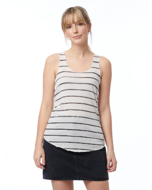 Alternative Ladies' Meegs Printed Racerback Eco-Jersey™ Tank: Sustainable Style with a Unique Print