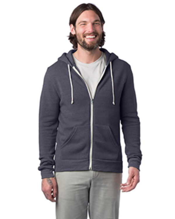 Alternative Men's Rocky Eco-Fleece Zip Hoodie - Image 6