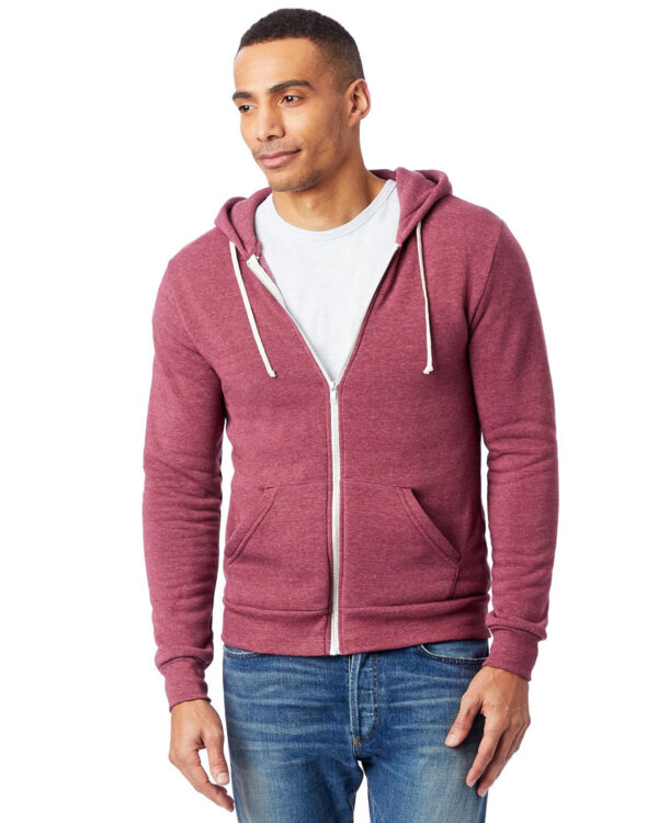 Alternative Men's Rocky Eco-Fleece Zip Hoodie - Image 5