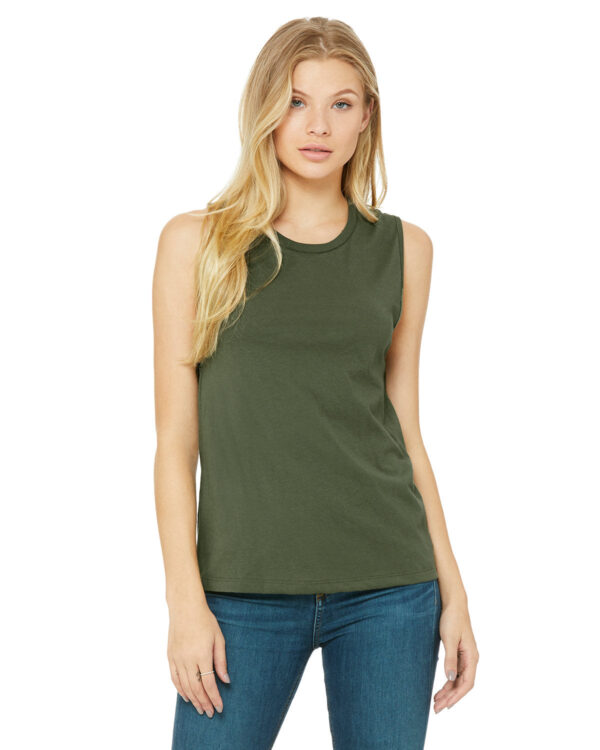 Bella + Canvas Ladies' Jersey Muscle Tank: Effortless Style and Comfort - Image 13