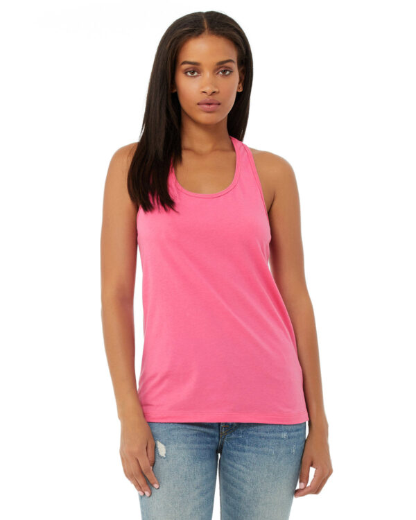 Bella + Canvas Ladies' Jersey Racerback Tank: Effortless Style and Comfort - Image 3