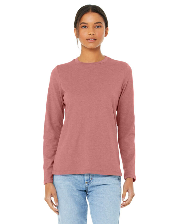 Bella + Canvas Ladies' Jersey Long-Sleeve Tee: Timeless Comfort and Style - Image 4