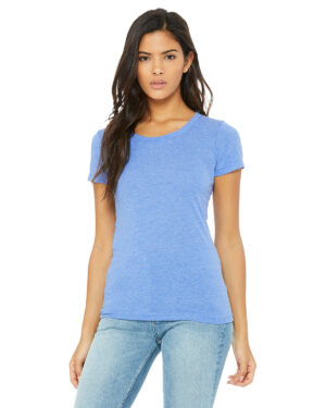 Bella + Canvas Ladies' Triblend Short-Sleeve Tee: Effortless Comfort and Style