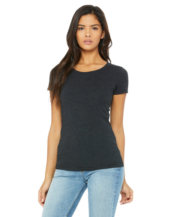 Bella + Canvas Ladies' Triblend Short-Sleeve Tee: Effortless Comfort and Style - Image 3