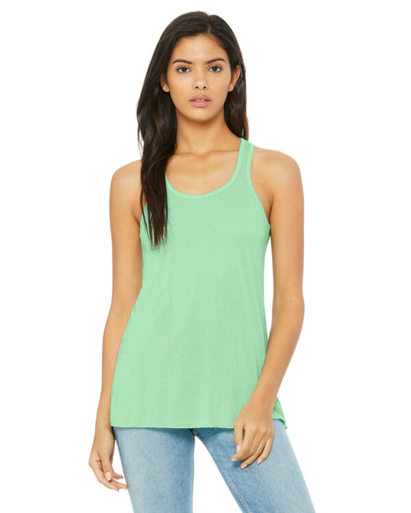 Effortlessly Stylish Bella + Canvas Flowy Racerback Tank for Women - Image 13