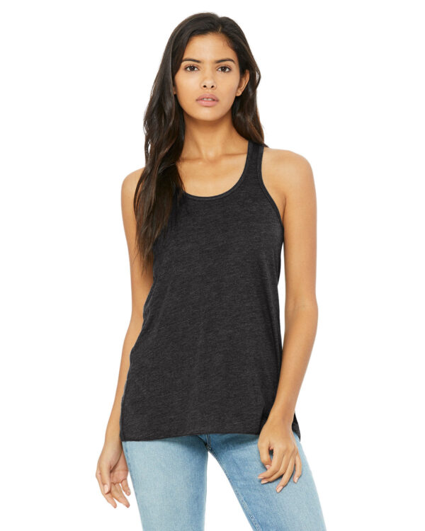 Effortlessly Stylish Bella + Canvas Flowy Racerback Tank for Women - Image 7