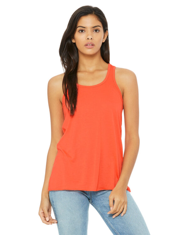 Effortlessly Stylish Bella + Canvas Flowy Racerback Tank for Women - Image 5