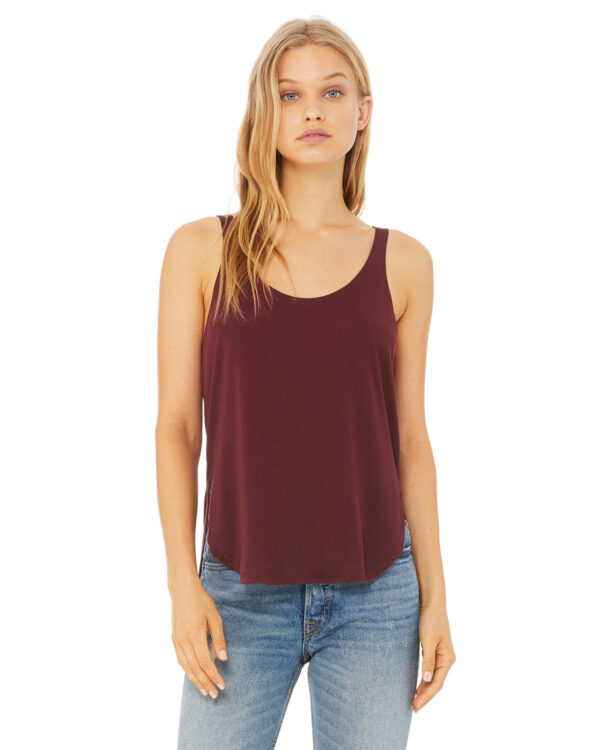 Bella + Canvas Flowy Side Slit Tank: Effortless Elegance for Women - Image 5