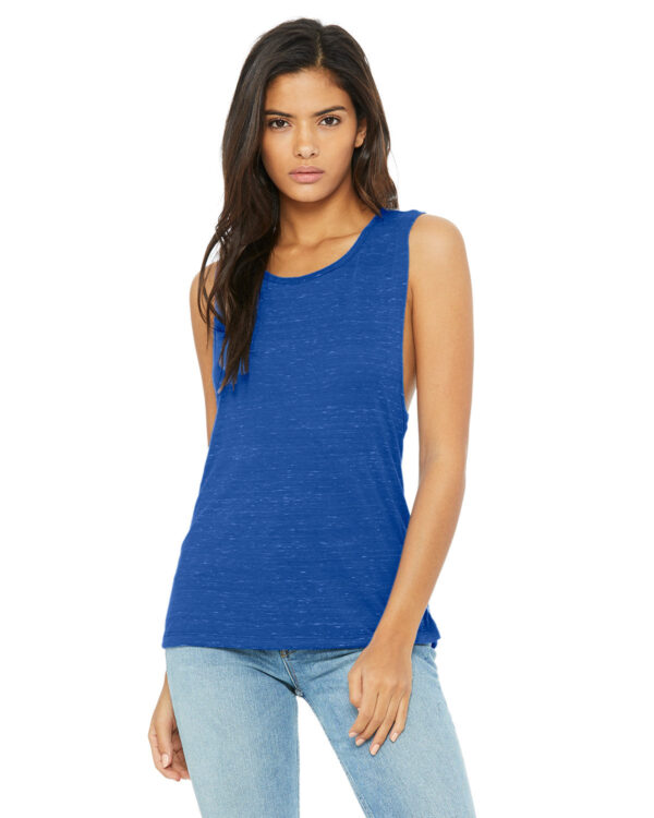 Bella + Canvas Flowy Scoop Muscle Tank: Effortless Style for Women - Image 17