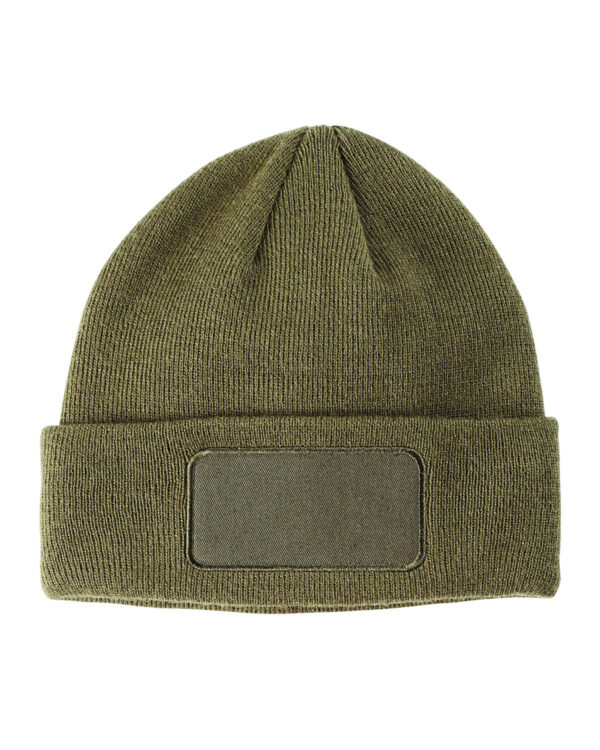 Big Accessories Patch Beanie: Embodied Style with Artful Accents - Image 6