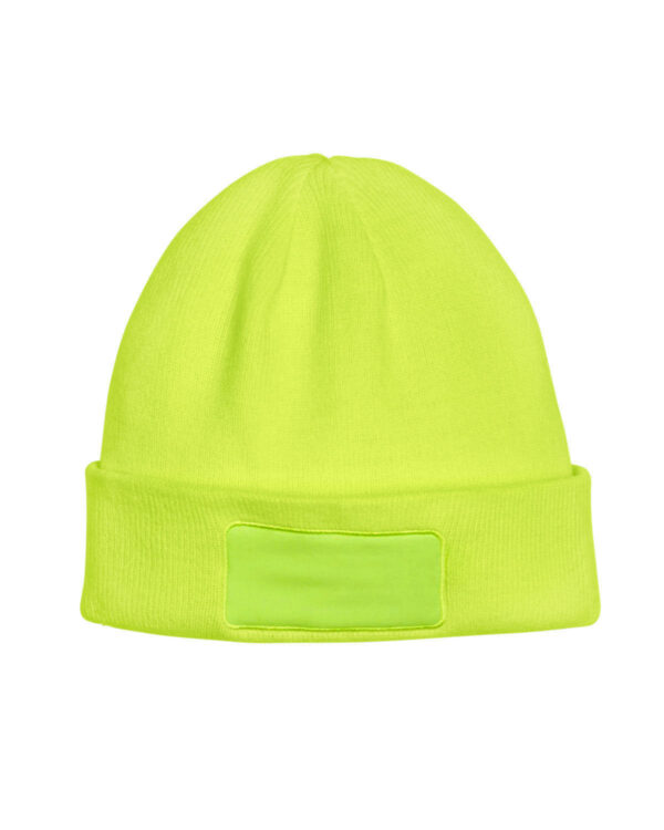 Big Accessories Patch Beanie: Embodied Style with Artful Accents - Image 5