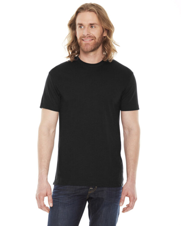 Classic American Craftsmanship: American Apparel Unisex Poly-Cotton USA Made Crewneck T-Shirt - Apparel Globe