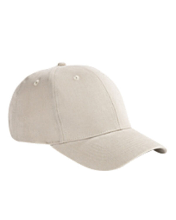 Refined Structure: Unveiling the 6-Panel Brushed Twill Structured Cap - Image 8