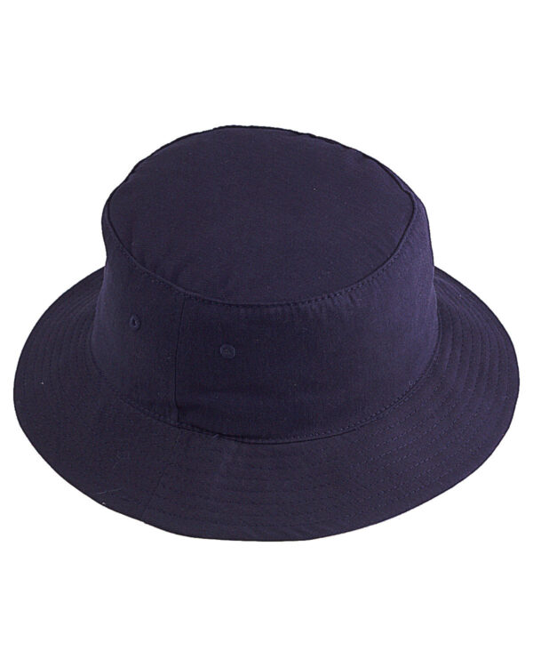 Polished Perfection: Big Accessories 6-Panel Brushed Twill Structured Cap - Image 2