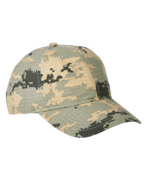 Blend In with Style: Big Accessories Unstructured Camo Cap