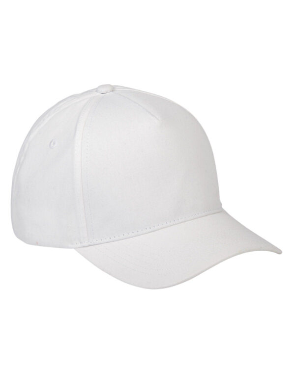 Elevate Your Style with the Big Accessories 5-Panel Brushed Twill Cap! - Image 9