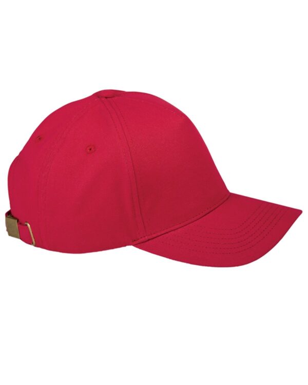 Elevate Your Style with the Big Accessories 5-Panel Brushed Twill Cap! - Image 7