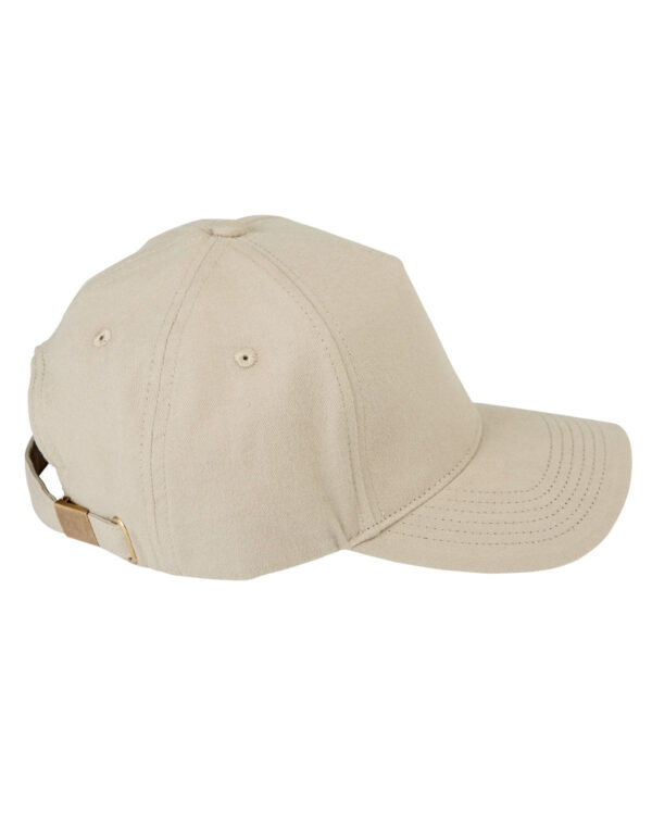 Elevate Your Style with the Big Accessories 5-Panel Brushed Twill Cap! - Image 3