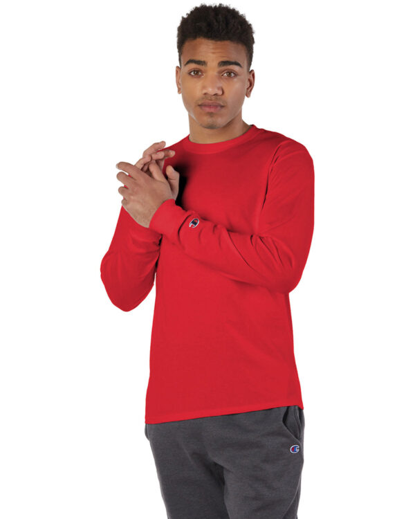 Champion Essential: The Adult Long-Sleeve T-Shirt - Image 4