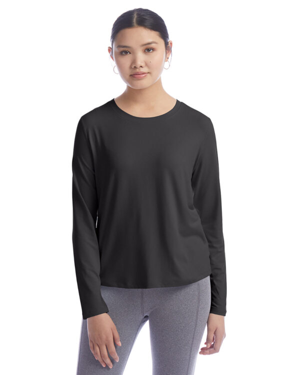 Champion Signature: The Ladies' Cutout Long Sleeve T-Shirt