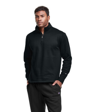 Champion Versatility: The Unisex Gameday Quarter-Zip Sweatshirt