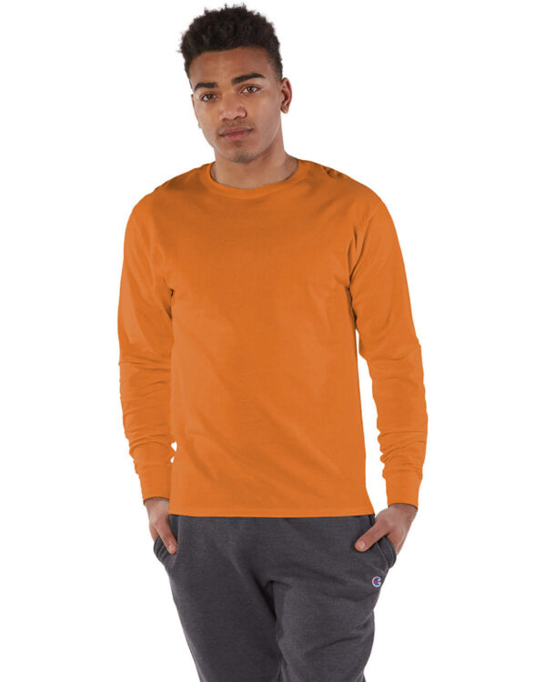 Champion Essential: The Adult Long-Sleeve Ringspun T-Shirt - Image 11