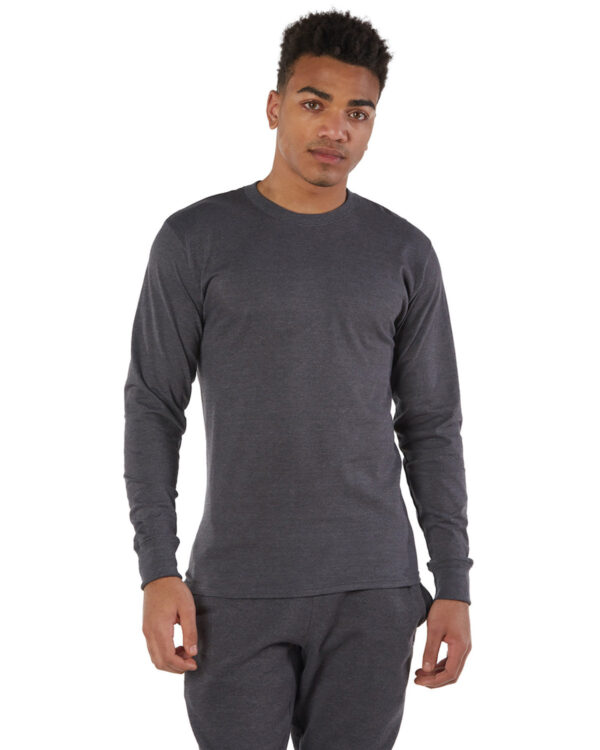 Champion Essential: The Adult Long-Sleeve Ringspun T-Shirt - Image 5