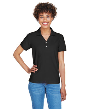 Elevate Your Look with the Devon & Jones Ladies' Pima PiquÃ© Y-Collar Polo!